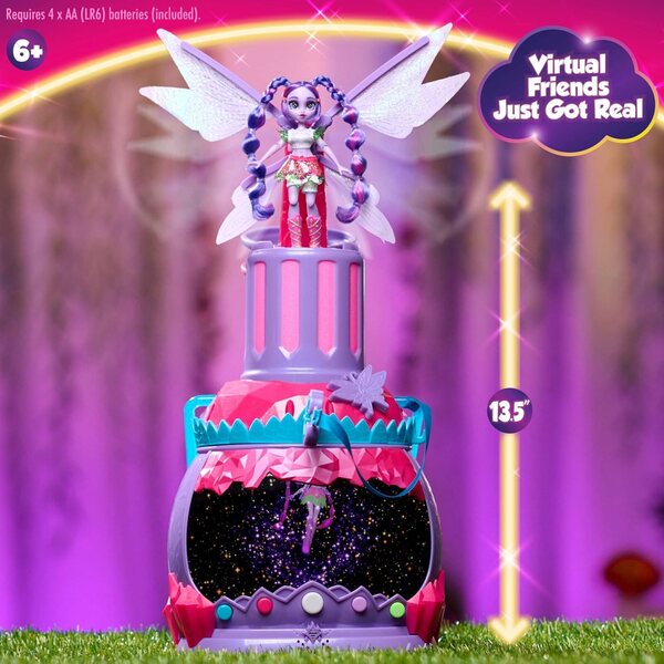 HOLOBRITE Pixie-lantaarn met 15 cm grote Wren-pop en meer dan 200 manieren om te spelen