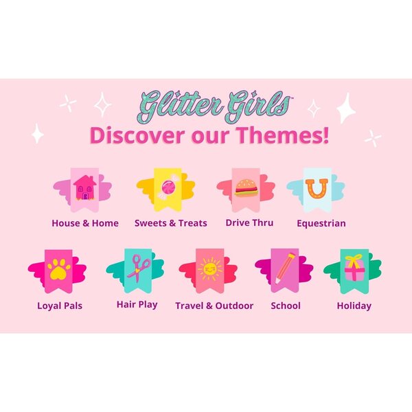 Ensemble de salon pour filles à paillettes pour poupées de 14 pouces avec sèche-cheveux et accessoires de spa