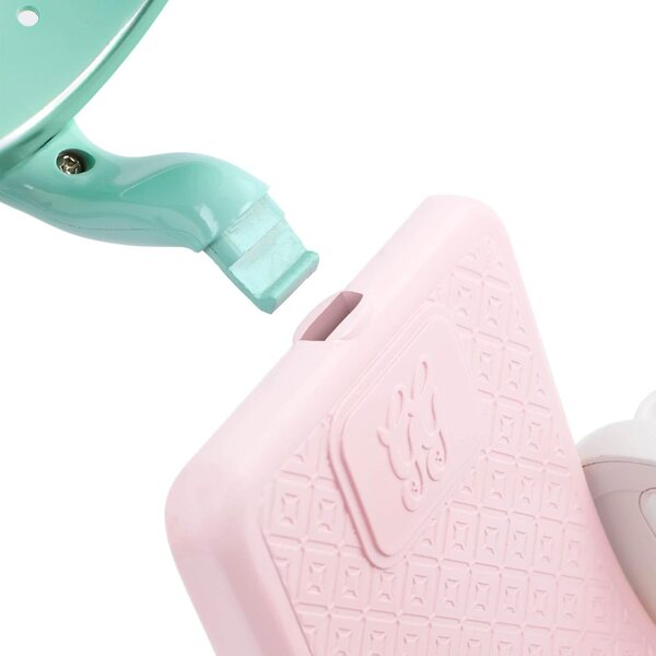 Ensemble de salon pour filles à paillettes pour poupées de 14 pouces avec sèche-cheveux et accessoires de spa