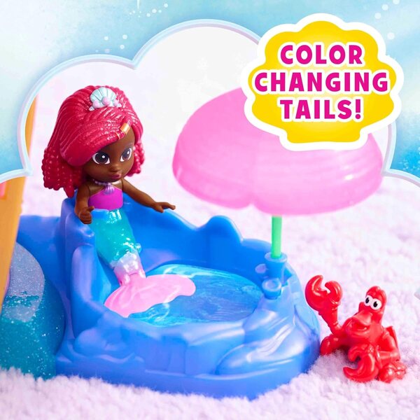 Disney Junior Ariel Deluxe Atlantica Palace rotaļu komplekts ar gaismām, skaņām un 22 daļām