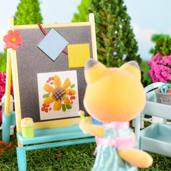 Sunny Days Honey Bee Acres 13-delige set met exclusief vosfiguur en kunstaccessoires