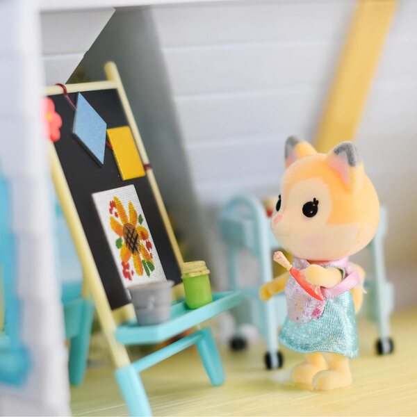 Sunny Days Honey Bee Acres 13-delige set met exclusief vosfiguur en kunstaccessoires