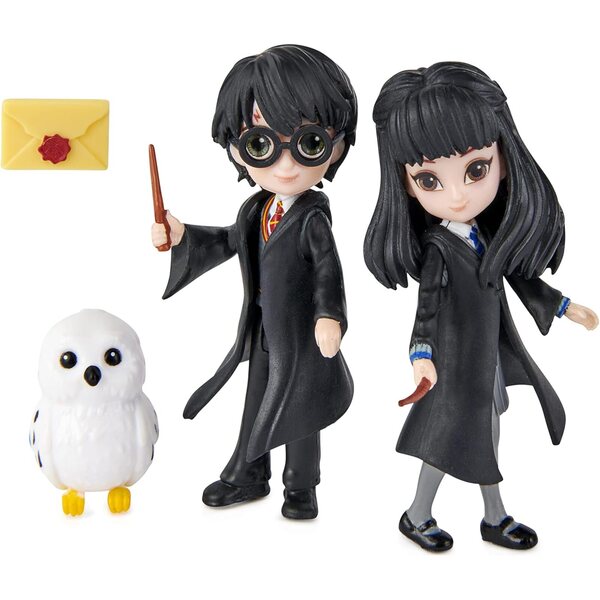 Ensemble magique Harry Potter et Cho Chang avec Hedwige et accessoires – Jouets pour enfants à partir de 5 ans