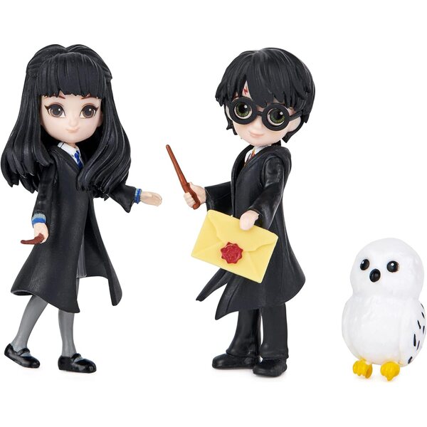 Ensemble magique Harry Potter et Cho Chang avec Hedwige et accessoires – Jouets pour enfants à partir de 5 ans