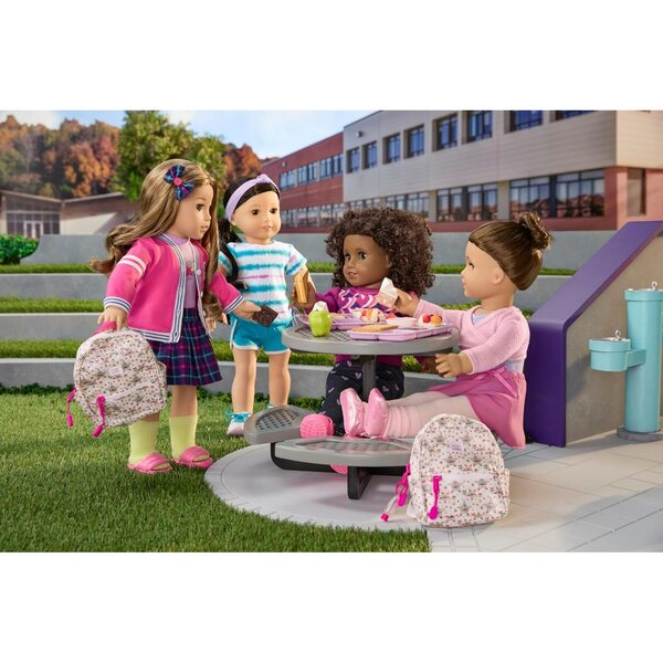 American Girl Truly Me 18-Zoll-Warm-Lunch-Set mit Sandwich und Suppe