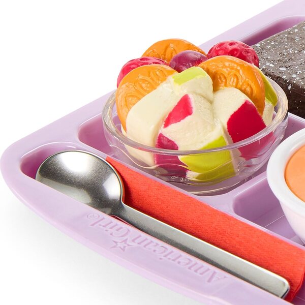 American Girl Truly Me 18-Zoll-Warm-Lunch-Set mit Sandwich und Suppe