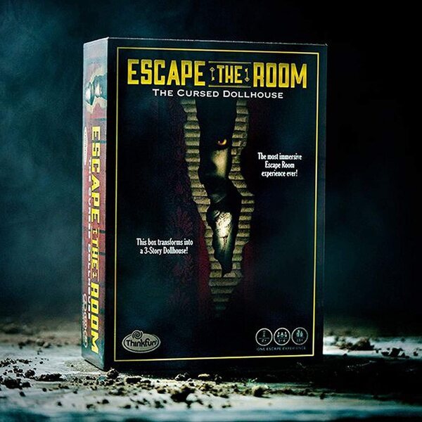 Escape the Room The Cursed Dollhouse : le jeu d'évasion pour 13+ avec puzzles et mystères de cuisine en 3D