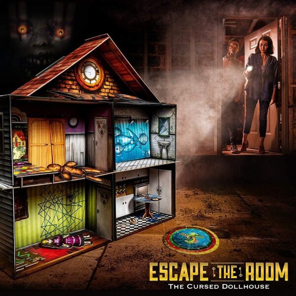 Escape the Room The Cursed Dollhouse : le jeu d'évasion pour 13+ avec puzzles et mystères de cuisine en 3D