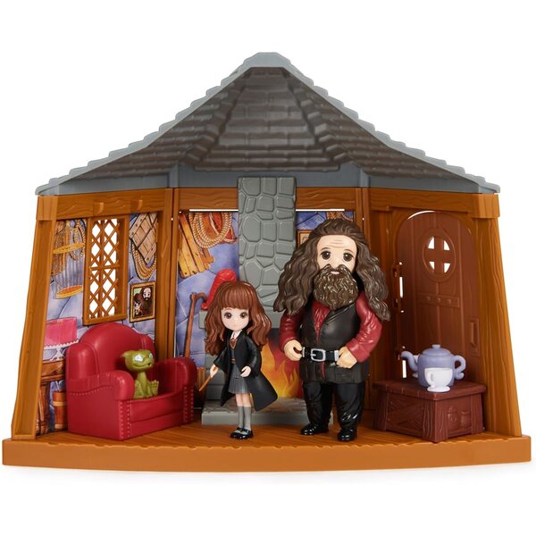 Wizarding World Magical Game Set Hagrids hus med Harry Potter-figurer og tilbehør