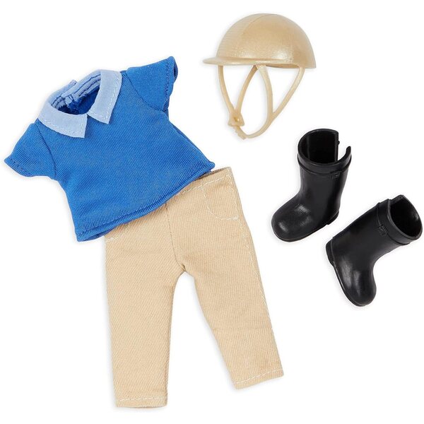 Lori Brian & Barnaby Mini ensemble bébé et cheval de 6 pouces avec accessoires pour enfants de 3 ans et plus