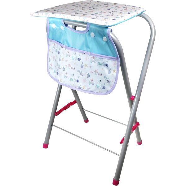 Sada do vany Lissi pro panenky 12" s doplňky do vany a fialovým kostýmem