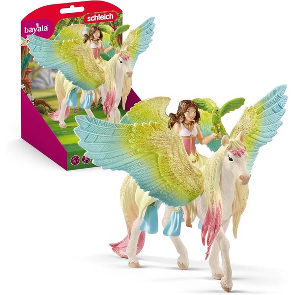 Schleich bayala 3-dijelni set za igru s Vilinskom Surom i Svjetlucavim Pegazom za djecu 5-12 godina