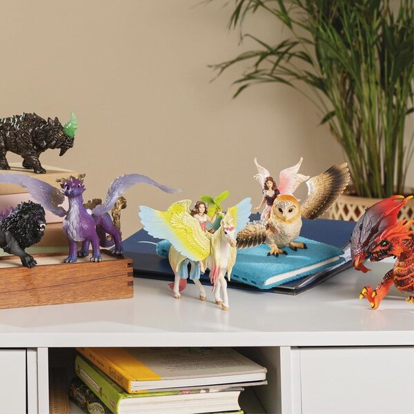 Schleich bayala 3-delige speelset met Fee Surah en Glitter Pegasus voor kinderen van 5-12 jaar