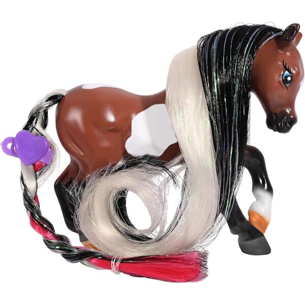 Breyer Horses Mane Beauty Li'l Beauties | Koda - Horse | Brushable Mane and Tail | 4.25" L x 3.25" H | Model #B-MB-10379