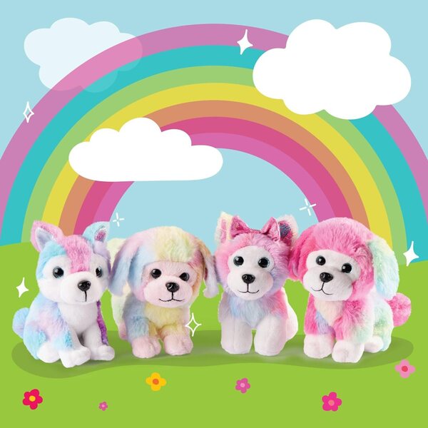 Glitter Girls Toby Dog Set s přenosnou boudou a vícebarevným příslušenstvím 3+ let