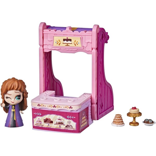 Disney Frozen 2 Twirlabouts Anna Sled for at shoppe 2-i-1 legesæt med dukke og tilbehør