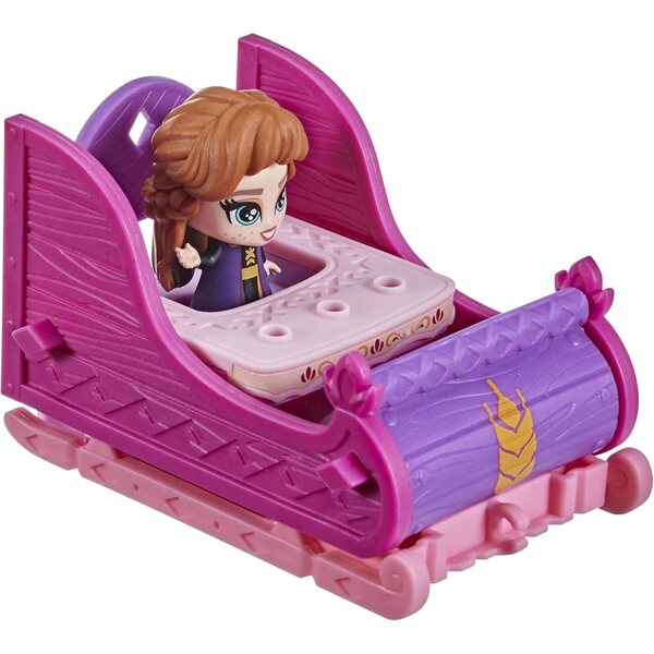 Disney Frozen 2 Twirlabouts Anna Sled to Shop 2-in-1 speelset met pop en accessoires