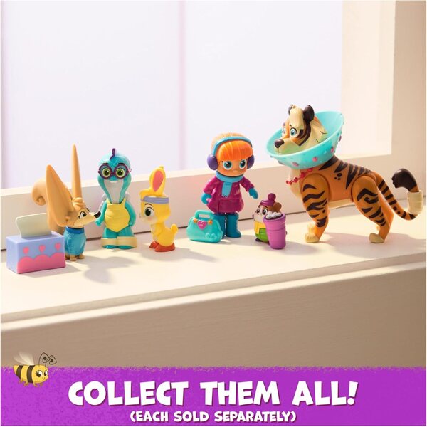 Vida The Vet Spielset mit Minifiguren und Stethoskop für Kinder ab 3 Jahren
