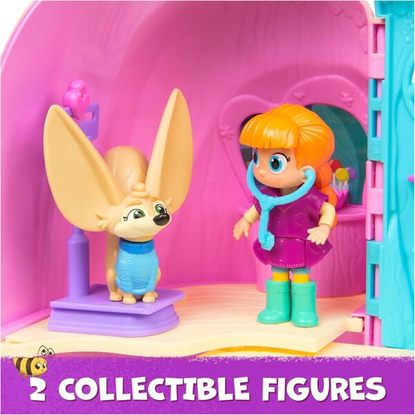 Vida The Vet Spielset mit Minifiguren und Stethoskop für Kinder ab 3 Jahren