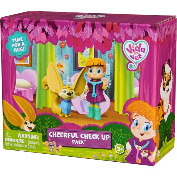 Vida The Vet Spielset mit Minifiguren und Stethoskop für Kinder ab 3 Jahren
