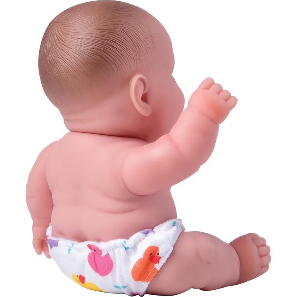25,4 cm große kaukasische Stoffpuppe zum Kuscheln mit Windel für fantasievolles Spielen