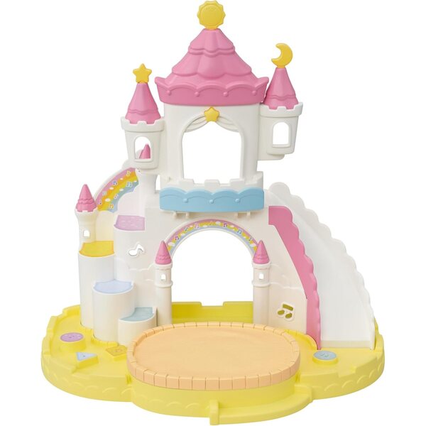 Calico Critters Kindergarten-Sandkasten und Pool mit Elefantenbaby und Spielzubehör