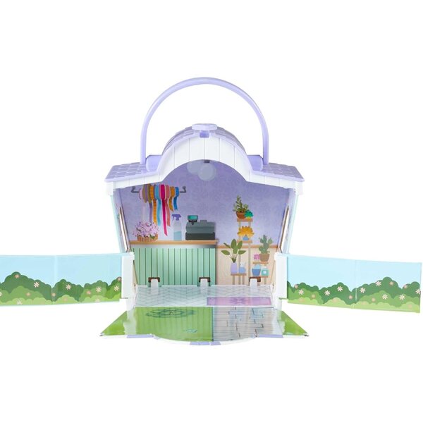 Breyer Mane Beauty Li'l Beauties Flower Shop Spielset mit Pferd und Zubehör