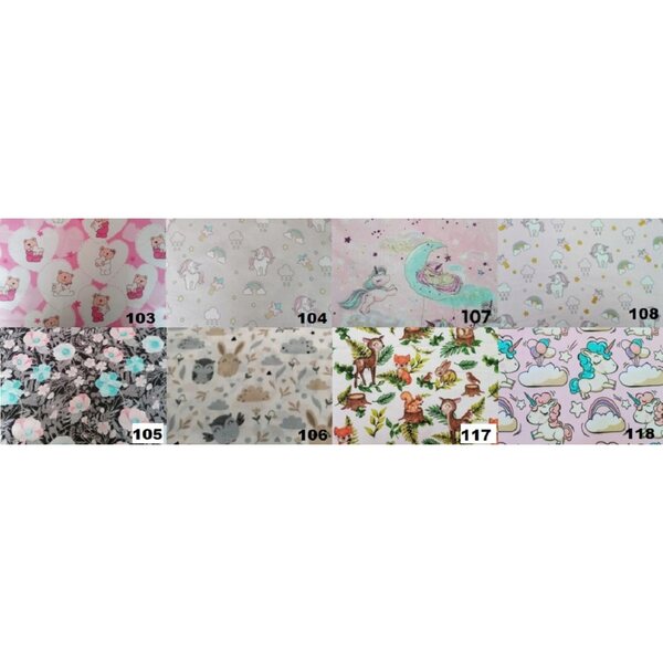 Culla in legno bianco per bambole con biancheria da letto in 3 pezzi fino a 50 cm