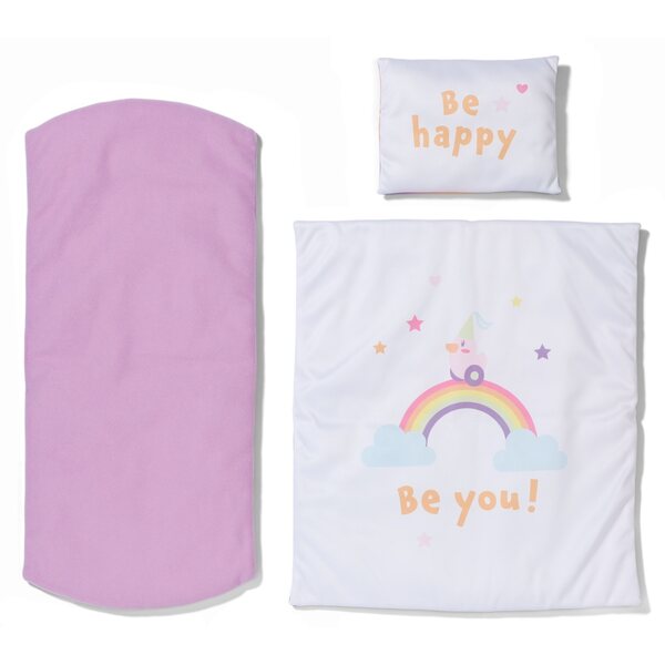 Baby Born Rainbow Kinderbett mit Lichtern und Geräuschen für Kinder ab 3 Jahren