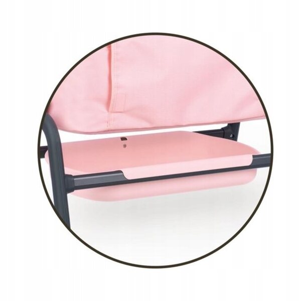 Letto per bambole Smoby Maxi Cosi regolabile altezza rosa 52,5x36,5x33 cm