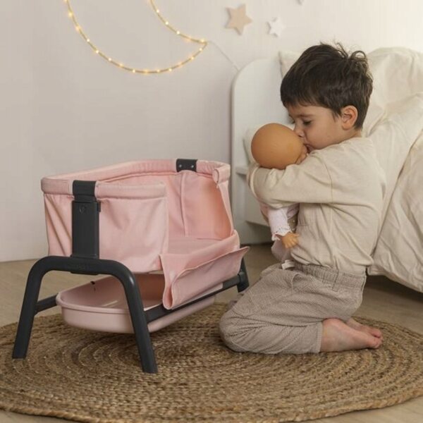 Letto per bambole Smoby Maxi Cosi regolabile altezza rosa 52,5x36,5x33 cm