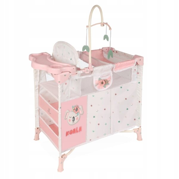 3-in-1-Puppenbett mit Stuhl und Kleiderschrank KOALA DeCuevas Toys