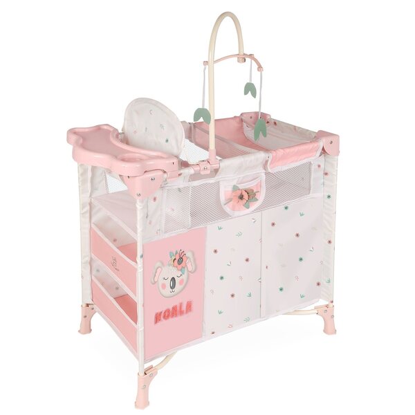3-in-1-Puppenbett mit Stuhl und Kleiderschrank KOALA DeCuevas Toys