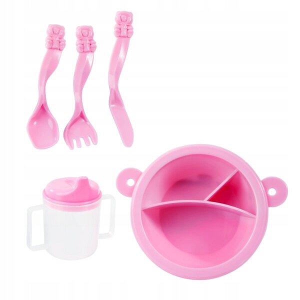 9-in-1-Set für Puppen mit Reisebett und Bayer-Design-Zubehör