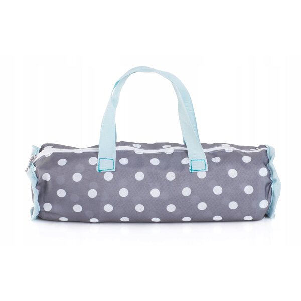 Letto da viaggio per bambole Doris con borsa, piumone e cuscino