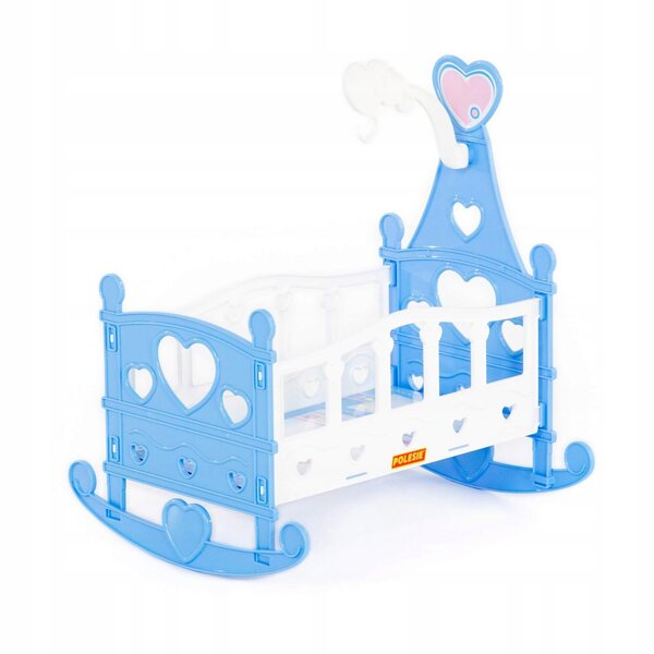 Letto a dondolo per bambole Polesie 8 elementi versatile e pieghevole