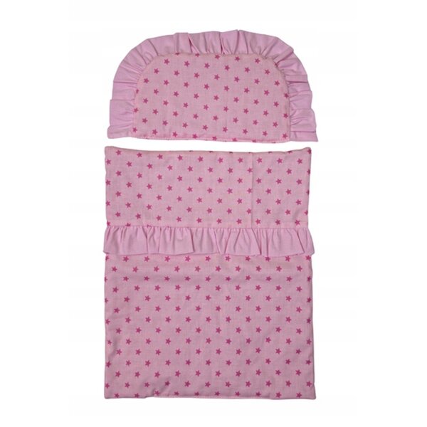 SELINE SLEEP Puppenbettwäsche – Bettdecken- und Kissenset, polnische Produktion