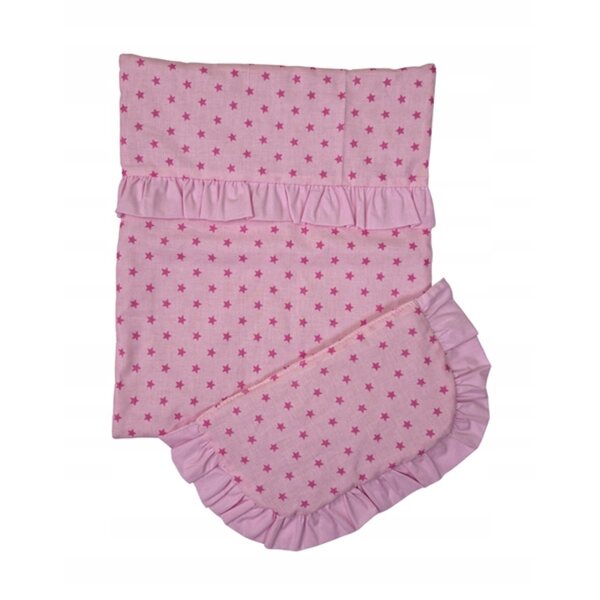 Biancheria da letto per bambole SELINE SLEEP - set piumone e cuscini, produzione polacca