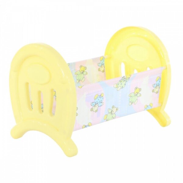 Letto per bambole Polesie pieghevole in plastica sicura per bambini da 18 mesi