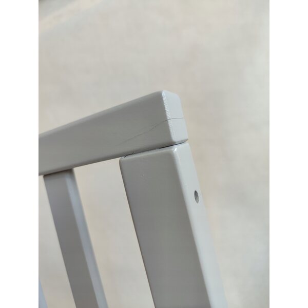 Roba lettino co-sleeping in legno grigio 90x45 cm con materasso integrato
