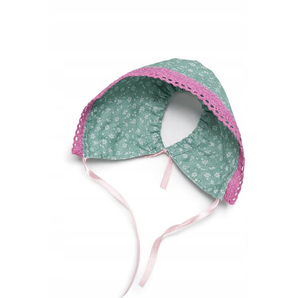 Handgefertigtes Kleidungsset für 45–50 cm große Puppen mit Baumwollkleid und Hut