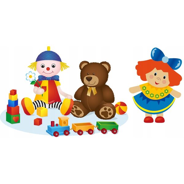 Schaukelwiege für Bolo-Puppen 360x220 mm aus Kunststoff und Stoff