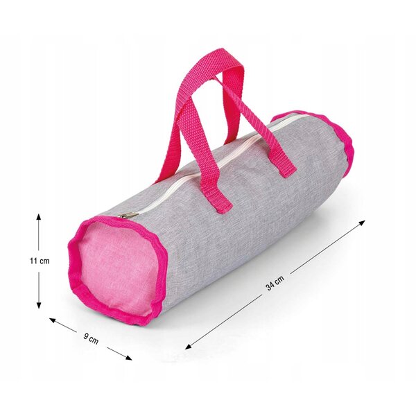 Set Elsa Milly Mally per bambole con lettino, seggiolone e accessori rosa
