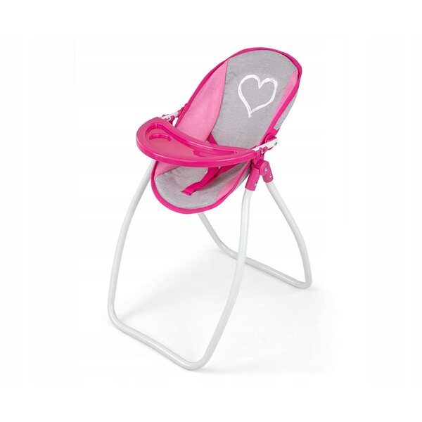 Set Elsa Milly Mally per bambole con lettino, seggiolone e accessori rosa