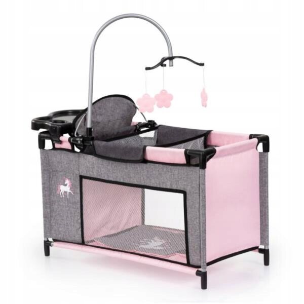Bayer Design Multifunktionsbett für Puppen mit Zubehör und Wickeltisch