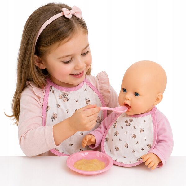 Organizer-Tasche mit Lätzchen für Reborn Baby Doll Zubehör 30x25 cm