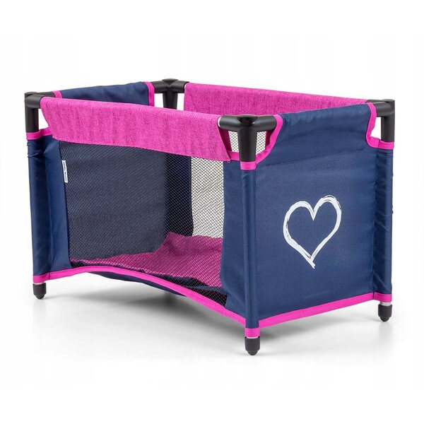 Set per bambole Milly Mally Elsa 4 in 1: dondolo, lettino, seggiolone e borsa