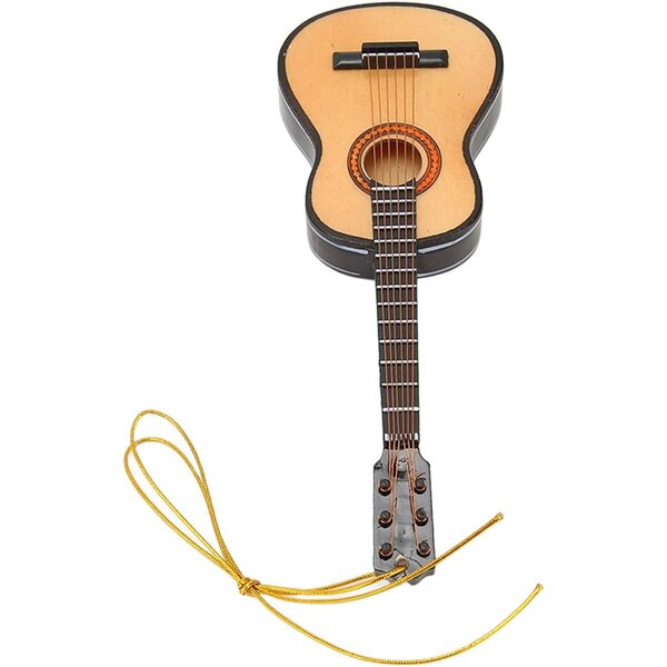 Marhynchus Modello Chitarra in Legno con Corda, Ornamento Decorativo Premium per Casa e Ufficio
