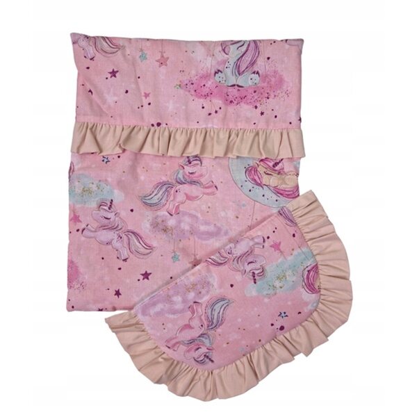 SELINE SLEEP Puppenbettwäsche – Bettdecke und Kissen, polnische Produktion