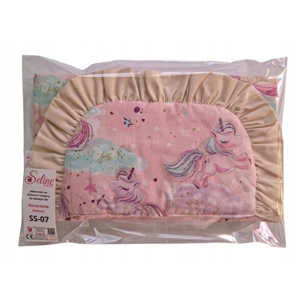 SELINE SLEEP Puppenbettwäsche – Bettdecke und Kissen, polnische Produktion
